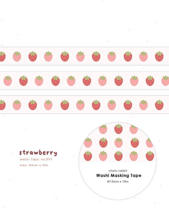 Strawberry Washi Tape