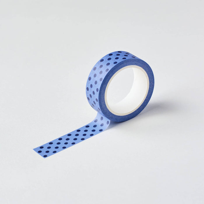 Blue Polka Dot Washi Tape