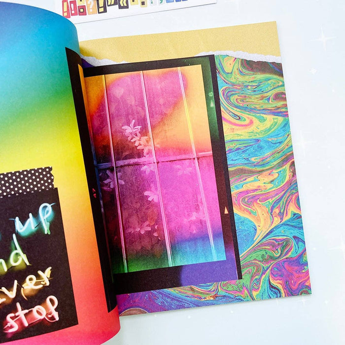 Rainbow Vision Collage Magazine