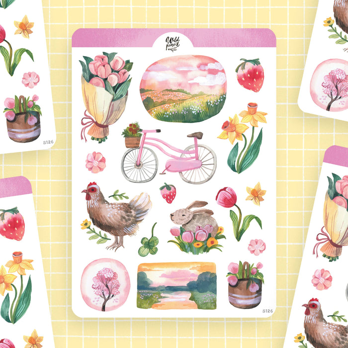 Sticker Sheet — Bloom Season