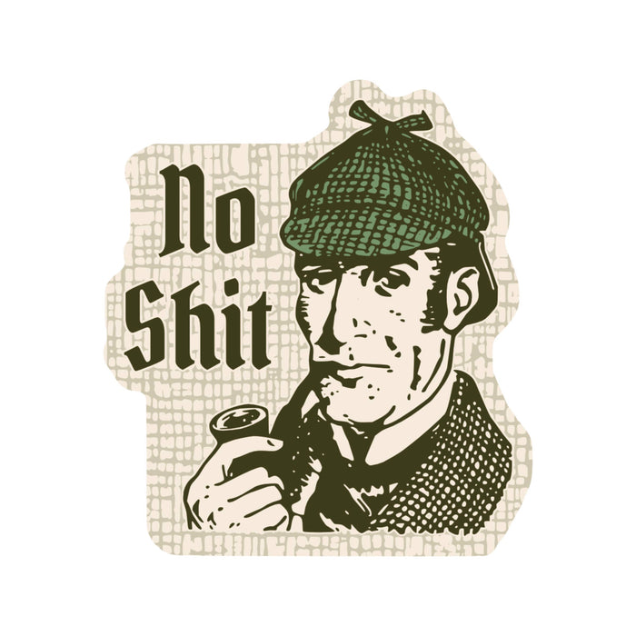 No Shit Detective Vinyl Sticker