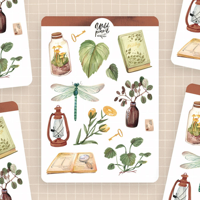 Sticker Sheet — Botanica