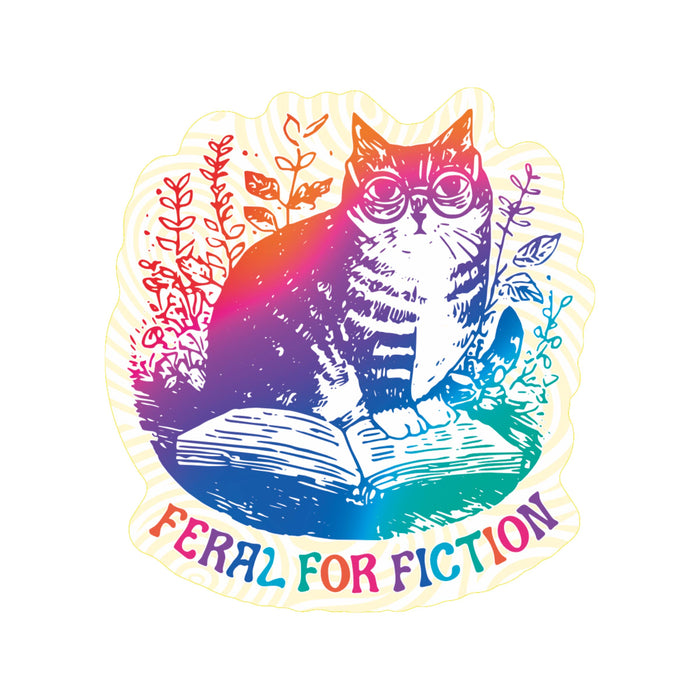 Feral for Fiction Vinyl Sticker