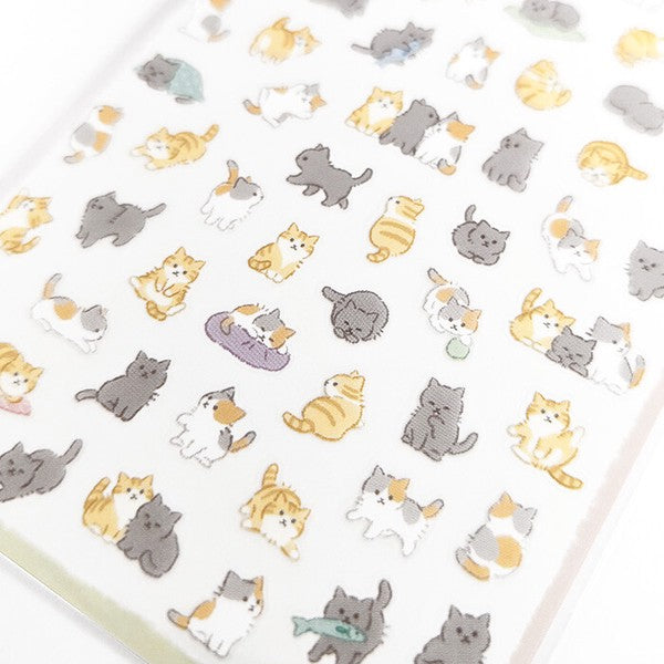 Mind Wave 'Puchi Fuwa' Stickers - Neko