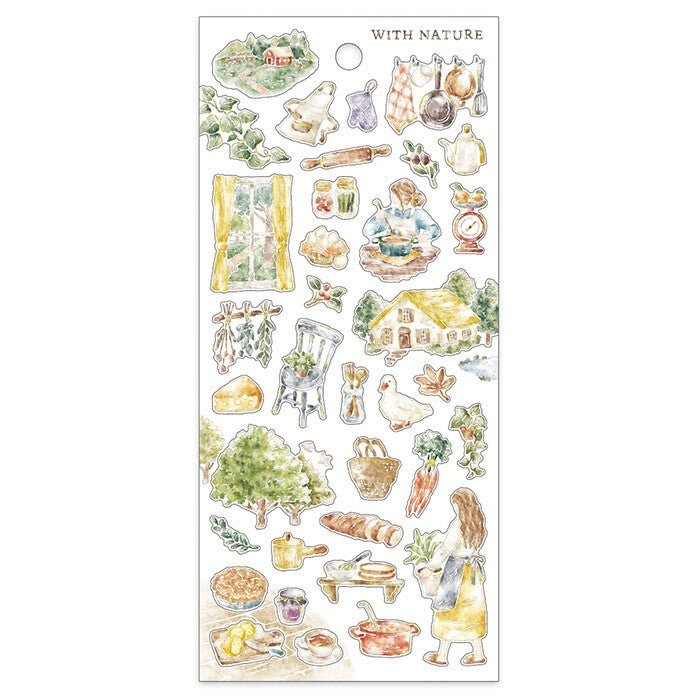 Mind Wave 'With Nature' Series Stickers - Lunch