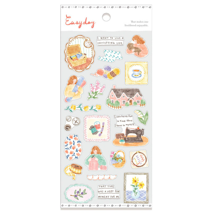 Mind Wave 'Easyday' Series Stickers - Sewing