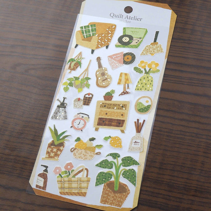 Mind Wave 'Quilt Atelier' Series Stickers - Favourite Room