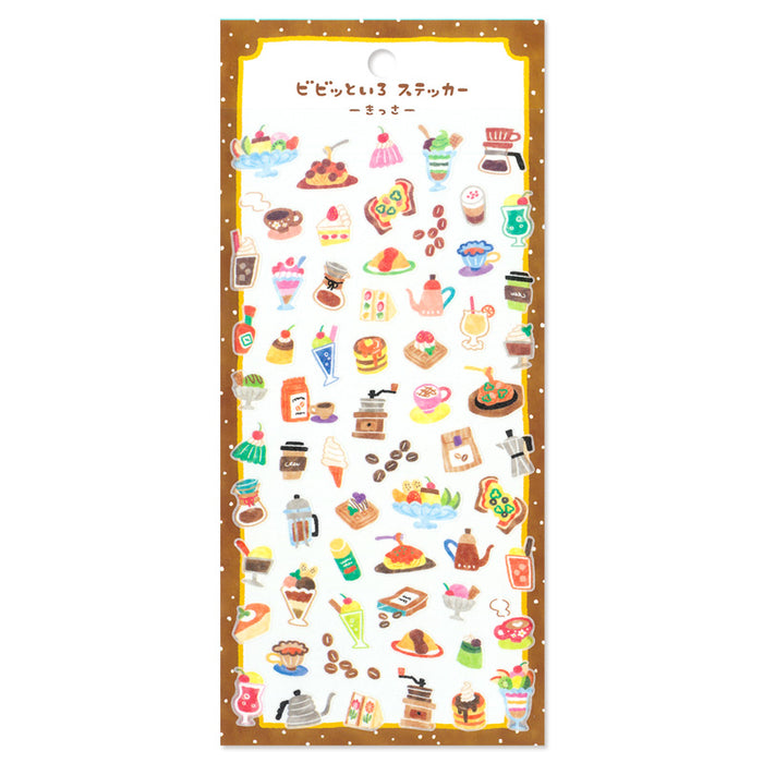 Mind Wave 'Vivid Colour' Series Stickers - Cafe