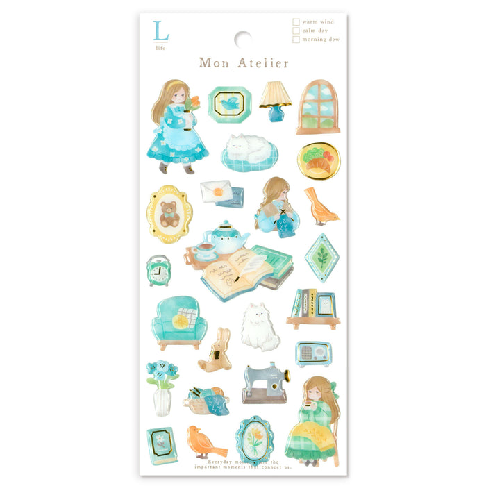 Mind Wave 'Mon Atelier' Series Stickers - Life