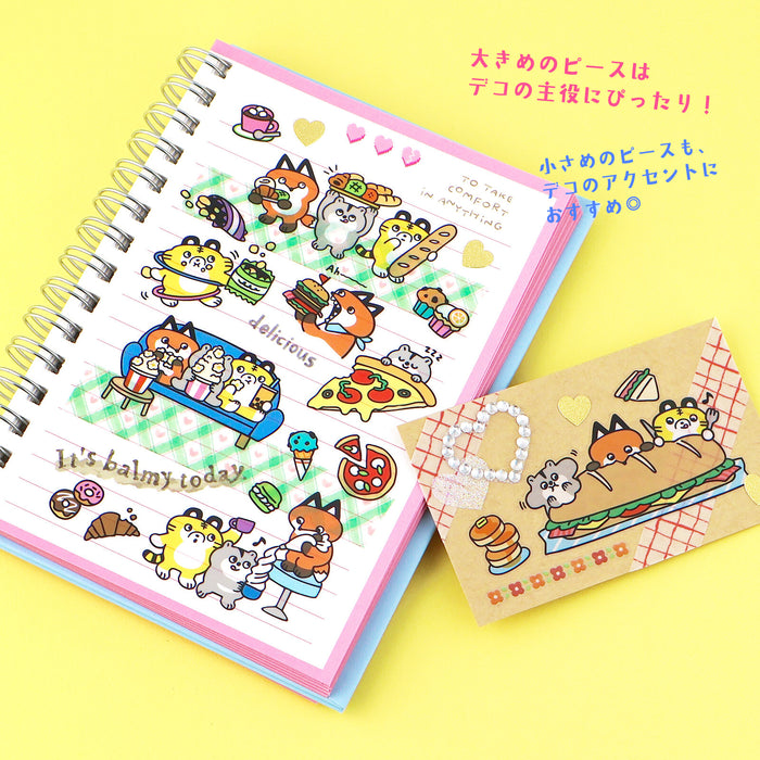 Mind Wave 'Pump Town' Series Stickers - Eating Trio