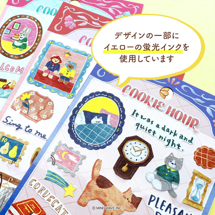Mind Wave 'Cookie Hour' Series Stickers - Red Panda