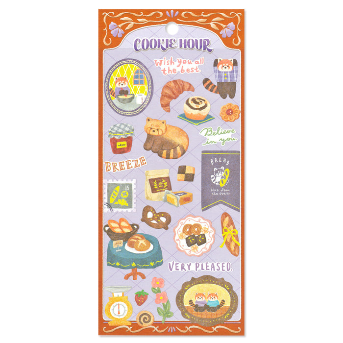 Mind Wave 'Cookie Hour' Series Stickers - Red Panda