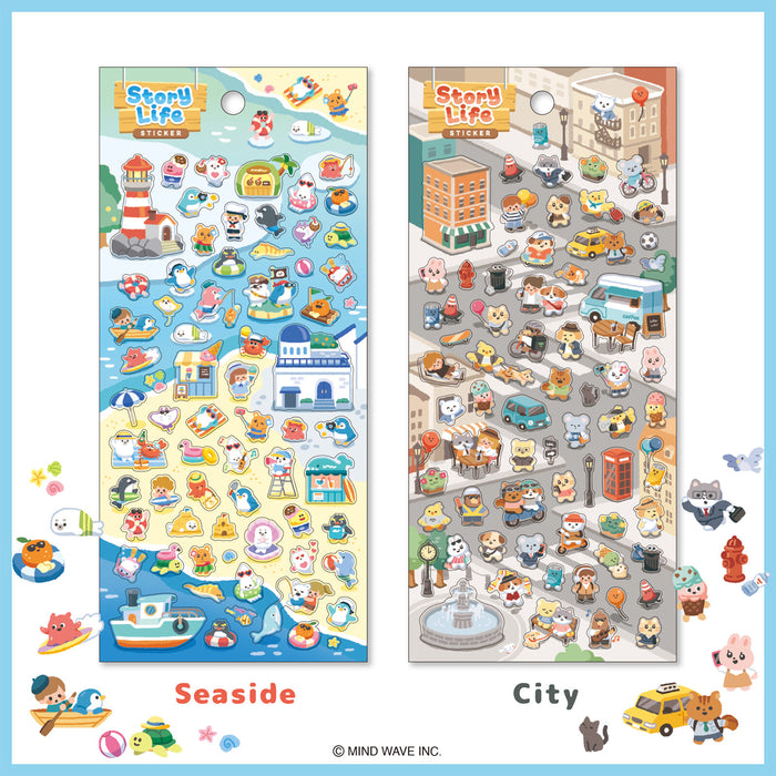 Mind Wave 'Story Life' Series Stickers - Seaside