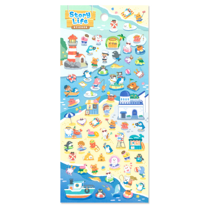Mind Wave 'Story Life' Series Stickers - Seaside