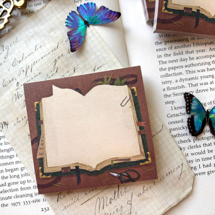 Botanist's Book Sticky Notes