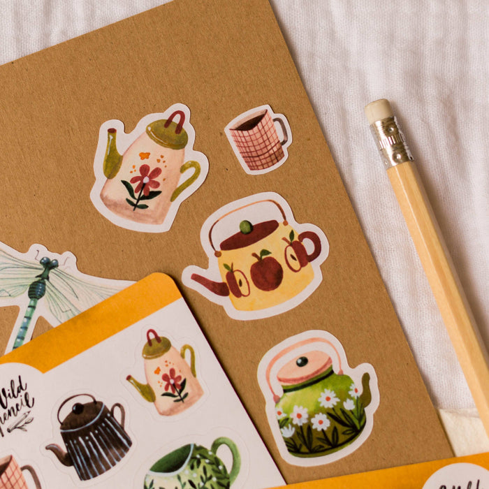 Sticker Sheet — Autumn Mugs