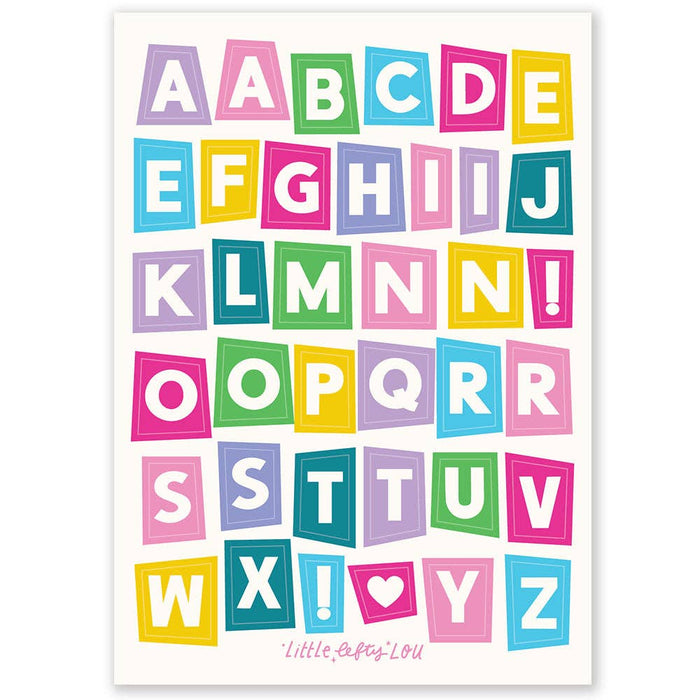 Ransom Note Sticker Set - 5 Sheets
