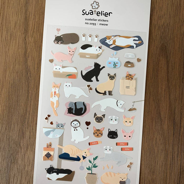 Daily Deco Stickers - Meow