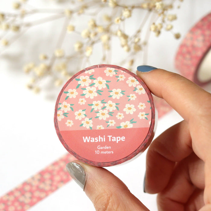 Blush Pink Floral Washi Tape