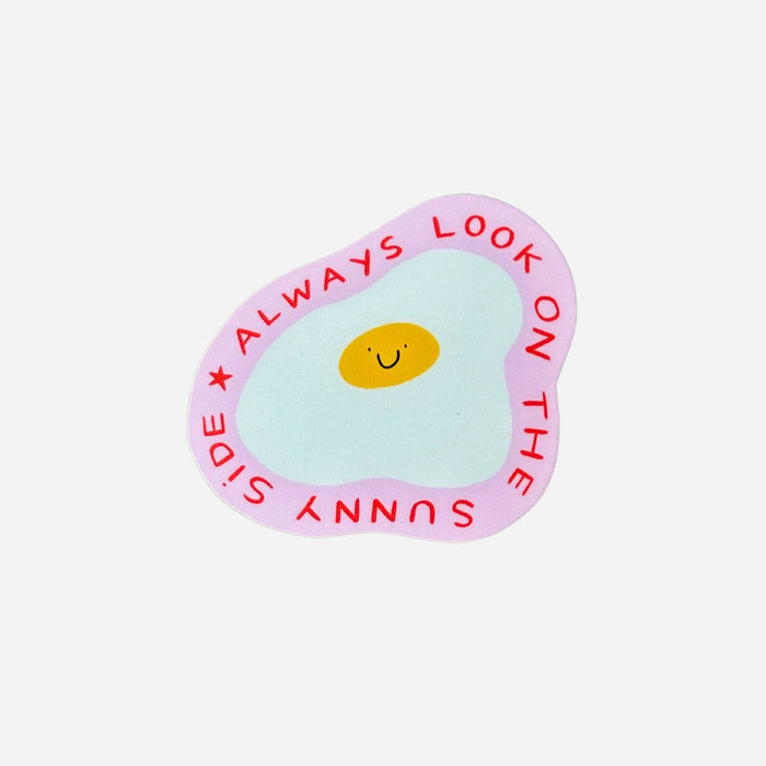 Always Look On The Sunny Side Vinyl Sticker