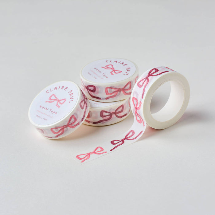Pink Bows Washi Tape