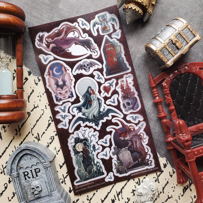 Vampiric Devotion Sticker Sheet