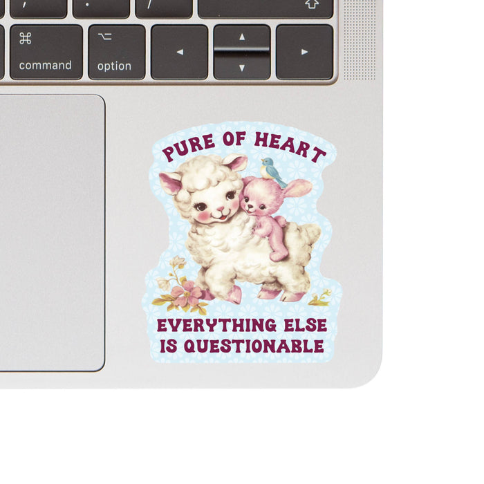 Pure of Heart Vinyl Sticker
