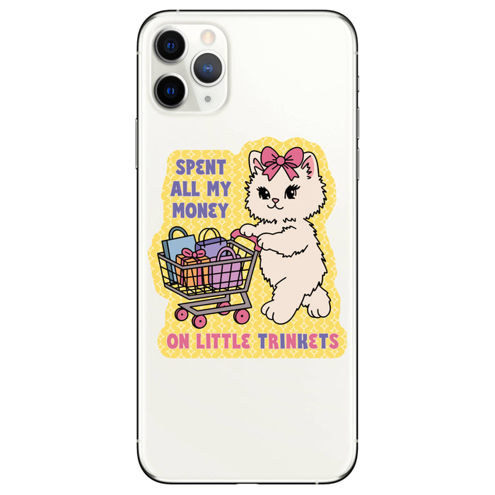 Trinket Kitty Vinyl Sticker