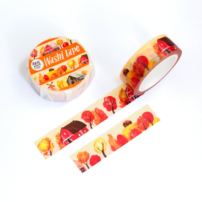 Washi Tape — Autumn Landscape