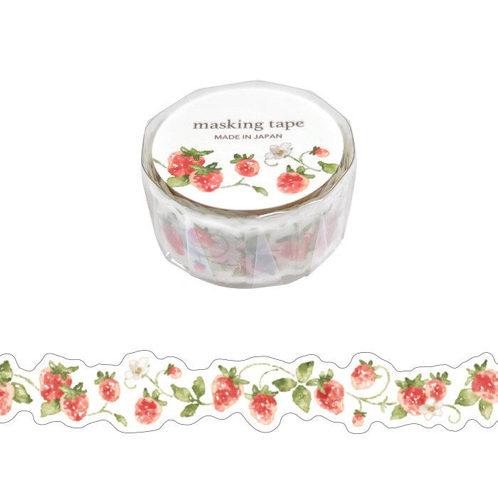 Mind Wave Japan 'Palette' Series Die Cut Washi Tape - Strawberry