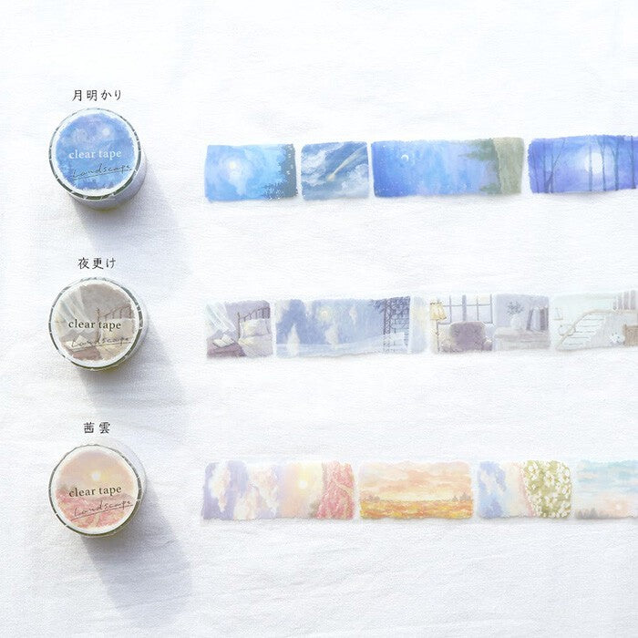 Mind Wave 'Landscape' Series Clear Tape - Morning Calm