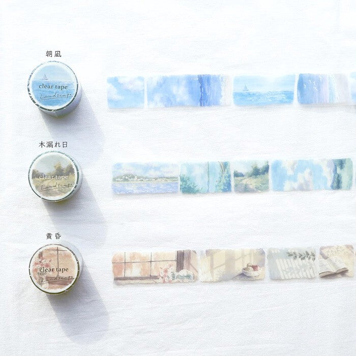 Mind Wave 'Landscape' Series Clear Tape - Clouds