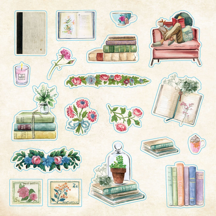 Bibliophilia Ephemera Sticker Book - Over 780 Stickers!