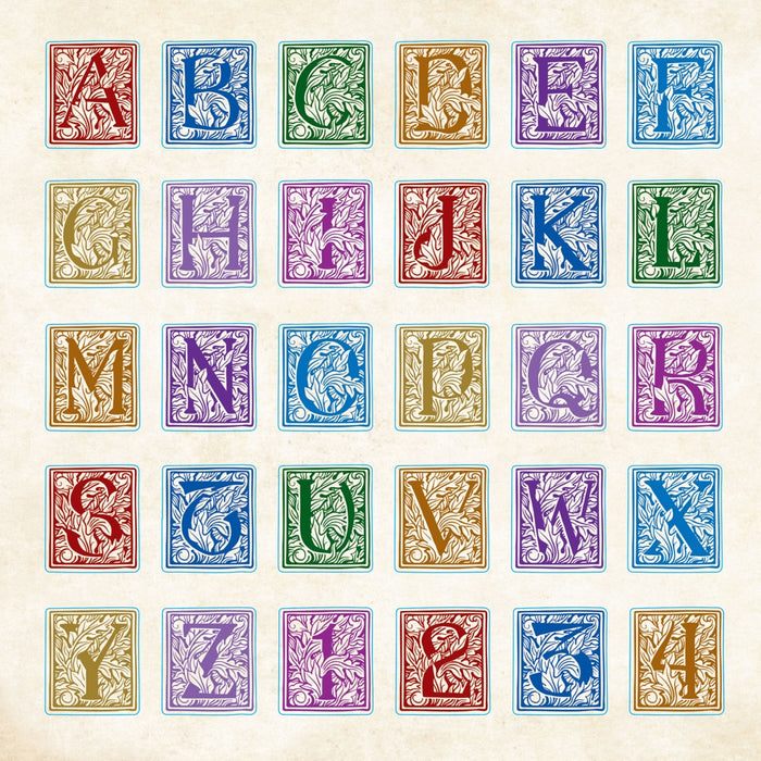 Bibliophilia Ephemera Sticker Book - Over 780 Stickers!
