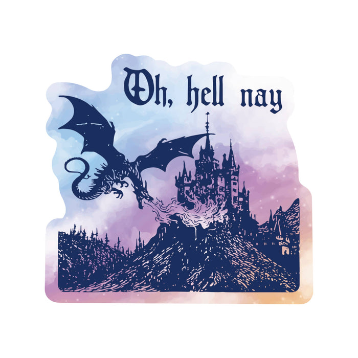 Hell Nay Dragon Vinyl Sticker