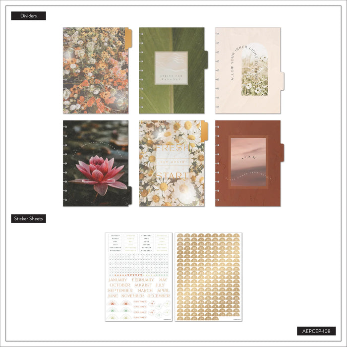 The Happy Planner CLASSIC Undated Calendar Extension - Modern Nature
