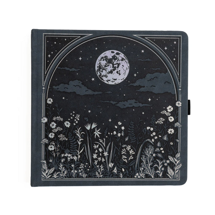 Moonlit Garden Album-Style Journal