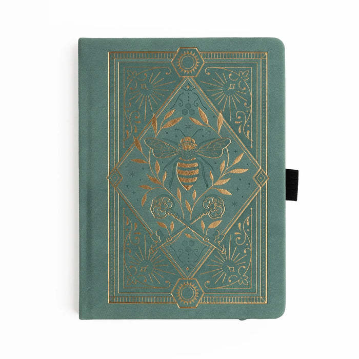 Keeper of Bees in Soft Teal Notebook