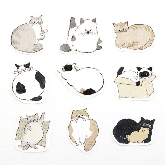 Bande Writeable Memo Sticker Roll - Cats