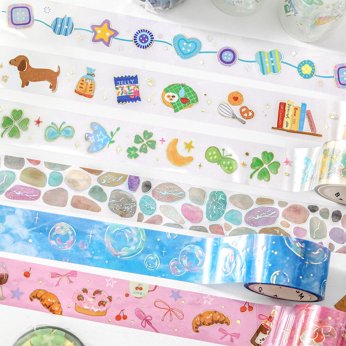 BGM Life Foil Stamped Clear Tape - Little Days