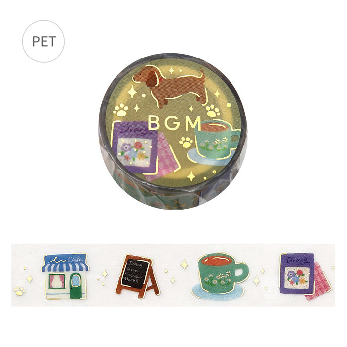 BGM Life Foil Stamped Clear Tape - Little Days