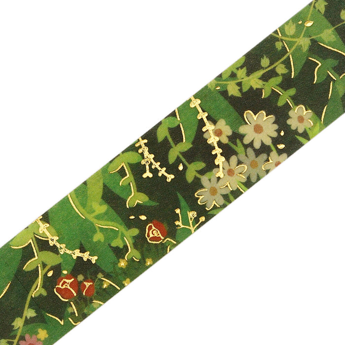 BGM Life Foil Washi Tape - Green Path