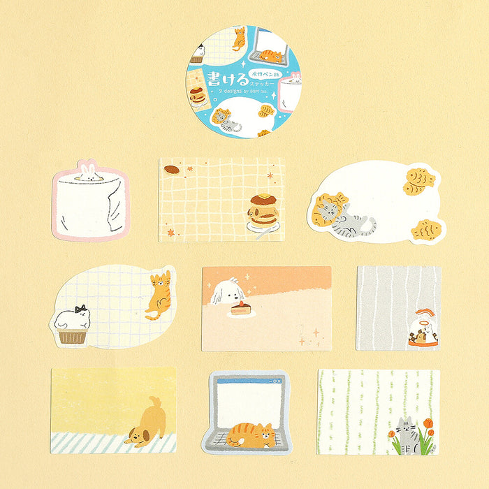 BGM Writable Planner Sticker Roll - Nukumori Biyori