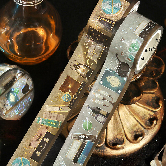 BGM 'Fantasy Bookshelf' Foil Washi Tape - Grimoire