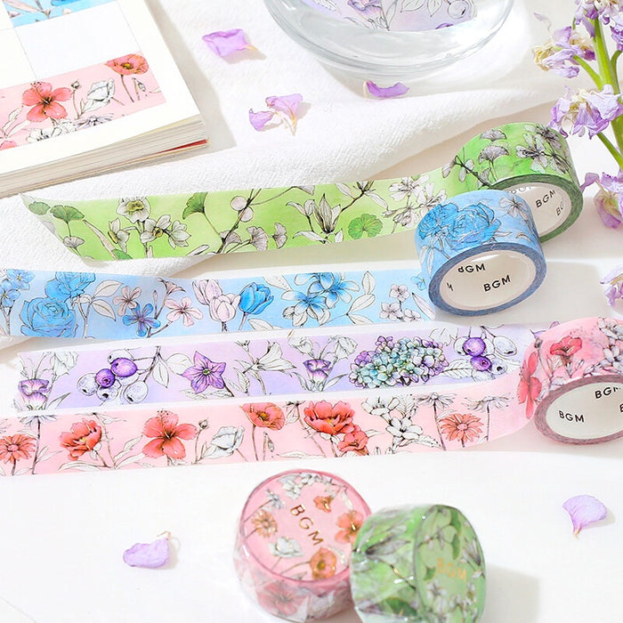 BGM 'Margin' Series Washi Tape - Purple