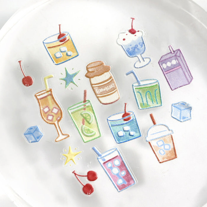 BGM 'Icing' Series Embossed Stickers - Soft Drink