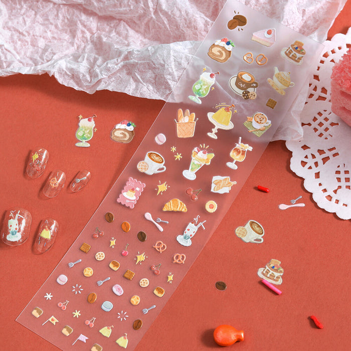 BGM 'Icing' Series Embossed Stickers - Sweet Moment