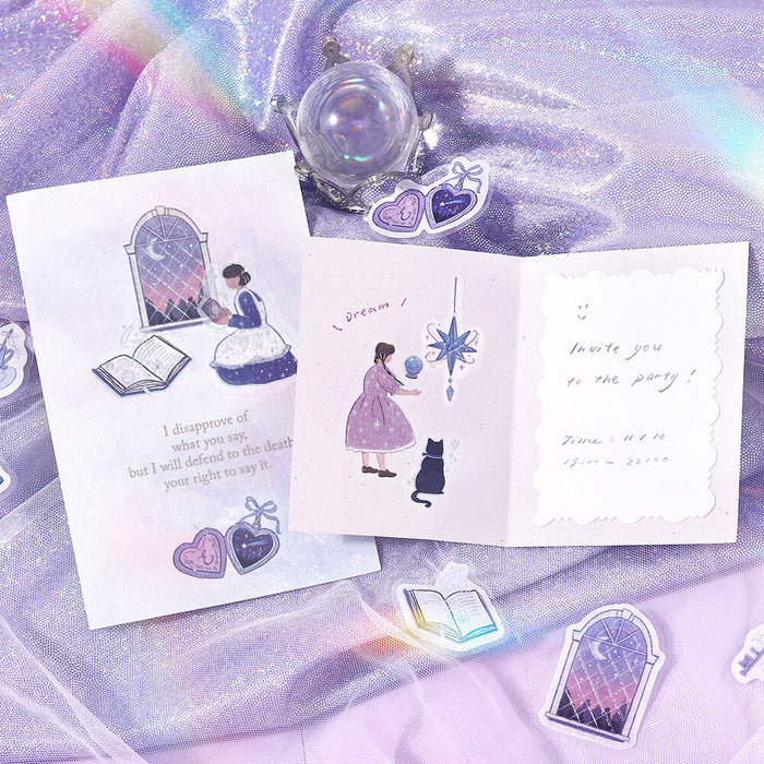 BGM 'Maiden's Moment' Series Washi Paper Deco Stickers - Dream Time