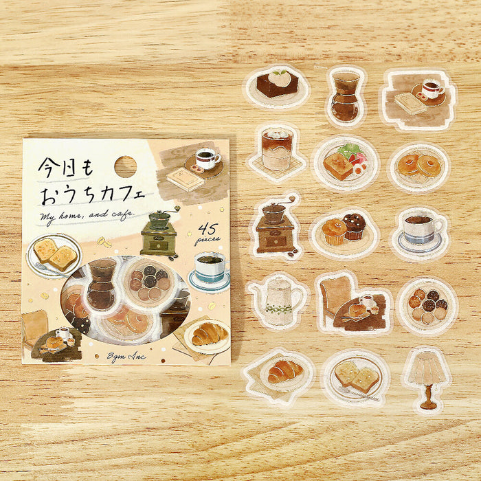 BGM Washi Paper Deco Stickers - Home Cafe