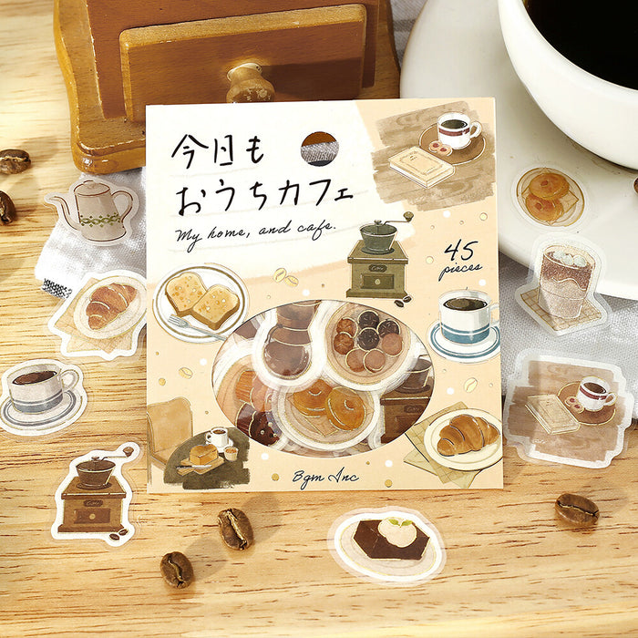 BGM Washi Paper Deco Stickers - Home Cafe